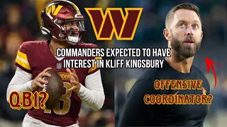 Commanders interviewed Kliff Kingsbury for Offensive Coordinator  Caleb Williams to DC [upl. by Jacinda]