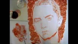 Eminem SPAGHETTI Food Art by Nathan Wyburn [upl. by Pacheco]