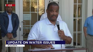 Boil water advisory issued following Augusta Utilities press conference Monday [upl. by Llereg]