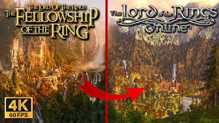 Game vs Movie The Fellowship of the Ring Edition  4K [upl. by Veradi]