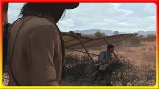 Red Dead Redemption – Misión de Desconocidos  Dédalo e hijo [upl. by Ynatirb]