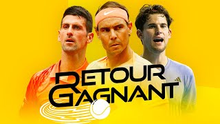 Nadal et Djokovic la fin d’une ère  La retraite de Thiem ou la fin d’un revers magnifique [upl. by Herm]