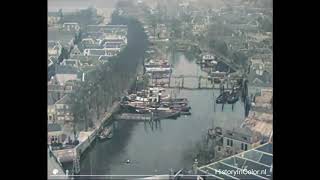 Oud Dordrecht 1926 ingekleurde film met geluid Stadsbeelden Colorized footage sound added [upl. by White268]