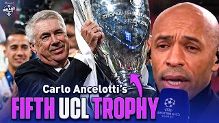 Thierry Henry Micah amp Carragher react to Real Madrids UCL final win  UCL Today  CBS Sports [upl. by Llenahs]