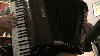 Azzurro Adriano Celentano  Fisarmonica Accordion [upl. by Nuahsyd]