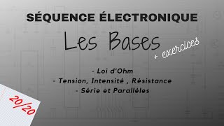 ELECTRONIQUE  LES BASES  EP0 [upl. by Musihc]