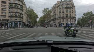 dépassé par 3 Motards de la Police Nationale AntiContrôle Technique ffmc ppc [upl. by Stolzer]