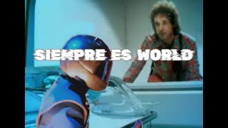 Gustavo Cerati y Daft Punk Mashup  Siempre es world [upl. by Nymassej]