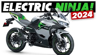 New 2024 Kawasaki Electric Ninja E1 amp Z E1 Announced [upl. by Icram]