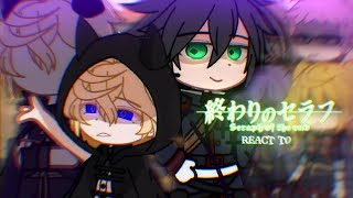 Seraph Of The End react to  Manga spoilers  Part 3 [upl. by Anerb]