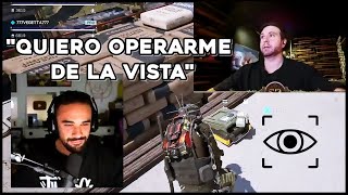 ILLOJUAN le dice a VEGETTA para operarse de la VISTA 👀 [upl. by Annaillil]