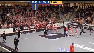 Pixbo Wallenstam vs Höllviken IBF  P16 USM Final Highlights [upl. by Aurea]