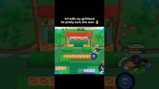 1v1 with my girlfriend An Actual Short brawstarsgame brawlstars supercell [upl. by Whitford]