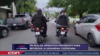 PN realiza operativo parareforzar la seguridad ciudadana [upl. by Elreath70]