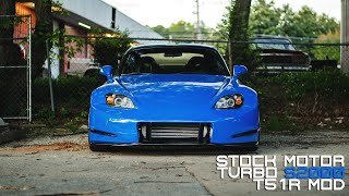 Martins Turbo S2000 T51r mod  Dyno Tune  EBTEC [upl. by Gautea395]