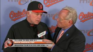 Buck Showalter frustrated after two players ejected in Os 42 loss [upl. by Heeley]