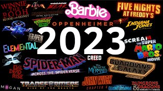 2023 Movie Trailer Logos UPDATED [upl. by Christabel55]