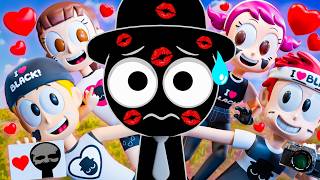 BLACK GETS A FAN CLUB Incredibox Sprunki Animation [upl. by Carroll]