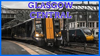 Trains at Glasgow Central WCML  Thursday 161123 [upl. by Leticia]