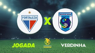 FORTALEZA 3 X 0 MARACANÃ AO VIVO CAMPEONATO CEARENSE  17032024 [upl. by Eissen]