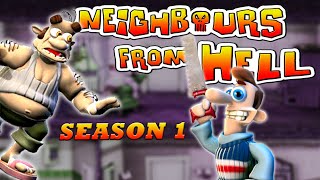 Neighbours From Hell 1  Season 1 100 walkthrough [upl. by Garson]