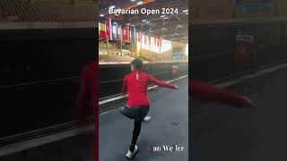 Bavarian Open 2024  Day 1  Warmup FigureSkating [upl. by Euqenimod]