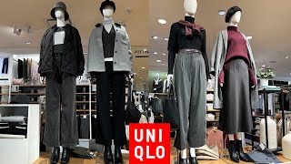 UNIQLO NEW WINTER COLLECTION ARRIVALS  ELEGANT COMFORT [upl. by Crawford442]