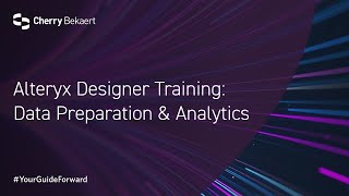 Alteryx Designer Training Data Preparation amp Analytics [upl. by Shalom]