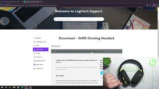 How to Update Software for Logitech G435 Headset [upl. by Nore]