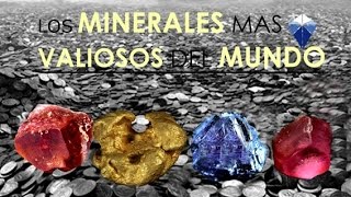 Minerales Más Caros del Mundo  Minerals Channel [upl. by Aissatsana823]