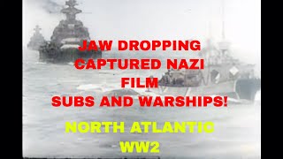 1941  Jawdropping Footage Of German Submarines And Warships WW2 Film [upl. by Queridas]