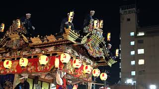 上町屋台🏮本町交差点🥁大祭【令和4年秩父夜祭2022The Night Festival of ChichibuGrand Festival Saitama2022年令和4年12月3日土 [upl. by Osicnarf497]