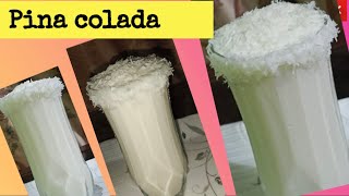 Pina colada recipe How to make pina colada at home  pineapple juice  milkshake  Rb offical1 [upl. by Fadden]