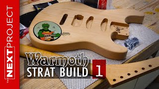 Warmoth Strat Kit Build EP1 [upl. by Novaat]