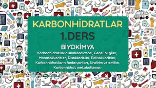 Karbonhidratlar 1Ders  Biyokimya [upl. by Coster767]