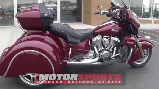 2018 Indian Roadmaster California Side Car Trike  iMotorsports [upl. by Anwahsak]