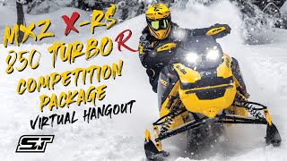 Maximum Horsepower  2024 Ski Doo MXZ XRS 850 TURBO R Competition Package [upl. by Floeter]