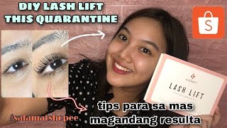 ICONSIGN Lash Lift Kit Review  Tutorial and Update after 2 months [upl. by Zavala]