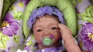 Silicone Baby Kaylee Target trip with Reactions [upl. by Aklim]