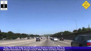 I680 North CA CA 24 To I780 BeniciaMartinez Bridge [upl. by Fe]