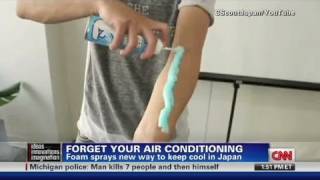 CNN Trade air conditioning for foam spray can [upl. by Olraced]