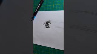 Easy Eye Sketching Ideas shortsfeed youtubeshorts art akilsart [upl. by Auos781]