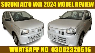 SUZUKI ALTO VXR 2024 MODEL REVIEW  Alto Price in Pakistan 2024  Awan Motors [upl. by Caassi234]