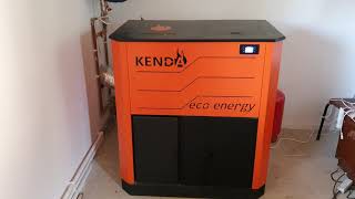 Centrala pe peleti Kenda Eco Energy 40 kw  cea mai buna centrala pe peleti cu consum mic [upl. by Kaitlin]