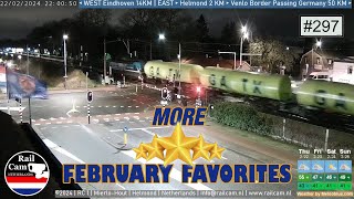 Railcam February Favorites 297 [upl. by Naliorf]