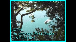 GR34 du Barrage de la Rance jusqu a St Lunaire Randonnée 34kms aller retour [upl. by Suivart]