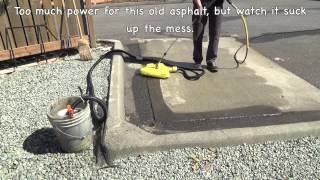 Karcher FRV 30 Hard Surface Cleaner Demonstration [upl. by Elcarim]