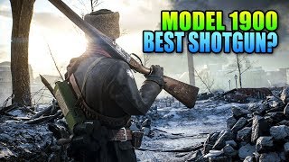 Model 1900 The Best Shotgun Unlock amp Review  Battlefield 1 [upl. by Lucic]