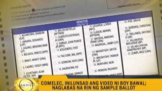 Sample ballot instructional election video released [upl. by Natsirhc]