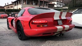 Dodge Viper GTS w LOUD Modified Exhaust Start Up amp Revs [upl. by Ainavi]